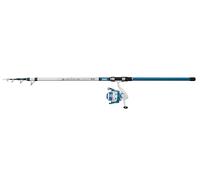 Mitchell Neuron SW II Ensemble Canne et Moulinet Buscle | Ensemble de pêche au buscle en mer | Moulinet à 1+1 roulement | Corps en Graphite| Pré-enroulé |5000 | 3,30 m | 60-120 g