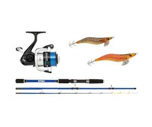 Mitchell Set Canne+Moulinet Spinning Riptide R Squid Combo 3000Fd - 180cm - Puiss.10-25g - 1525548, bleu/blanc