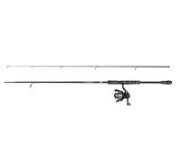 Mitchell Tanager G2 Manie Combo, Canne à pêche et Moulinet pour la pêche en Eau Douce du Sandre et de la Perche, Solide, léger et Polyvalent, Noir, Canne modérée de 2,70 m, Moulinet de Taille 3000