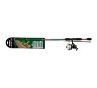 Mitchell Target II Spinning Combo, Fishing Rod and Reel Combo, Predator Fishing, Ready to Fish Kits Include Rods and Reels Pre-Spooled with LinePike/Perch/Zander, Unisex, Black, 1.8m, 5-20g