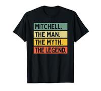 Mitchell The Man The Myth The Legend Funny Personnalisable T-Shirt