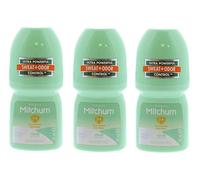Mitchum Lot de 3 flacons à bille non parfumés 50 ml