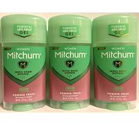 Mitchum Pour Femmes Gel Anti-alimentation transpirant Déodorant poudre fraîche 2,25 oz (Lot de 3)