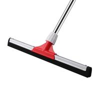 Mitclear Balai Raclette Sol de Large 43cm avec Manche(147cm), Brosse d'essuie-Glace au Sol en Lame de Double Mousse, Laveur de Sol à raclette pour Nettoyage de Garage, Douche, Salle de Bain, Cuisine