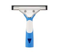 Mitclear Raclette à Vitre Professionnelle(15cm), Lave Vitre avec Lame Silicone, Nettoyeur Vitre en Acier Inoxydable, Kit de Nettoyage de Vitres pour Salle de Bain, Douche, Voiture, Miroir, Fenêtre