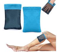 Mitdir Lot de 2 brosses à sable portables pour la plage, pour les vacances à la plage, les vacances, le camping, accessoires de nettoyage du corps (sans talc)