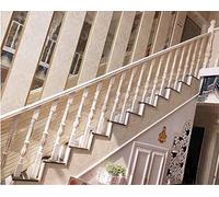 Mitef Filet de sécurité anti-chute pour escaliers de balcon, terrasse, balustrade en maille pour enfants et animaux domestiques, beige, 1 x 15 m