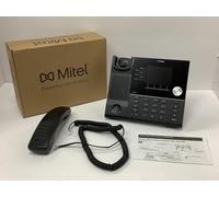 Mitel Téléphone VoIP 6920W – Noir – 1 combiné – Mains libres – SIP/MiNet – 18 lignes