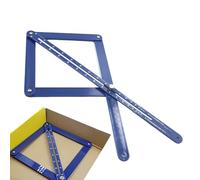 Miter Angle Measuring Ruler - ABS High Précision Angle Ruler | Degree Measurement Miter | Corner Angles Finder Tool For Precise Measurment Woodworking And Projects