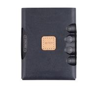 MITER Case pour Chord Mojo 2 DAC Coque Couverture Étui en Italie Cuir Artificiel Fait Main mojo2 Noir Black