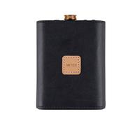 MITER Case pour iFi Hip dac/Hip-dac 2 Coque Couverture Étui en Italie Cuir Artificiel Fait Main hipdac2, Noir Black