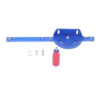 Miter for Table Saw, Accurate Aluminum Alloy Miter with Push Handle, 75° Angle Woodworking Tool, Performance Miter for Band Saw and Engraving Machine,