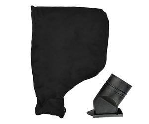 Miter Saw Dust Collector - Polyester Iron 8,9 x 6,3 pouces | Miter Saw Dust Collection Bag with Adjustable Attachment for Cutting Machine Sander Polisher Woodworking