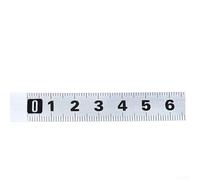 MiteTrack Mètre ruban en acier inoxydable avec dos solide, pour le travail du bois et diverses surfaces (2 avant)