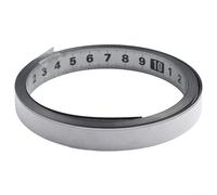 MiteTrack Mètre ruban en acier inoxydable résistant pour différents matériaux de travail du bois 15 m