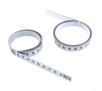 MiteTrack Mètre ruban en acier inoxydable résistant pour différents matériaux de travail du bois (3 moyens)