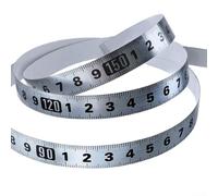 MiteTrack Ruban à mesurer en acier inoxydable, solide pour le métal, le bois et le plastique, outil essentiel pour le travail du bois (5 inversés)