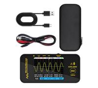 Mitheuum Boîtier rechargeable pour oscilloscope | Mode de mesure automatique avec batterie rechargeable et longue durée de fonctionnement ; design compact avec étui en EVA.