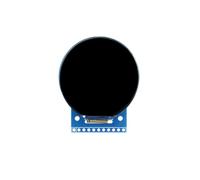 Mitheuum Écran LCD TFT rond 360 x 360 IPS, 11 broches, 3 V-5 V, QSPI prêt | Le panneau IPS avec ST77916 via QSPI fournit une interface utilisateur fluide sur un écran rond compact de 360 x 360 pour les