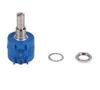 Mitheuum Potentiomètre rotatif 10 tours 5 K Ohm Multitour | Idéal pour l'instrumentation et les plates-formes, ce potentiomètre à 10 tours de 5 K ohms offre un contrôle linéaire stable
