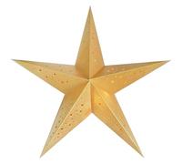 mitienda mit Liebe gemacht starlightz Punto Mini Gold - Étoile en papier - 5 branches - Sans câble - Doré