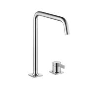 Mitigeur 2 Trous KWC Era 10.392.022.700FL Acier Inoxydable