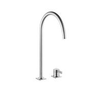 Mitigeur 2 Trous KWC Era 10.392.023.700FL Acier Inoxydable