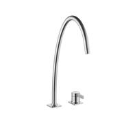 Mitigeur 2 Trous KWC Era 10.392.024.700FL Acier Inoxydable