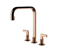 Mitigeur 3 Trous Gessi Inciso 58701 030 Copper PVD