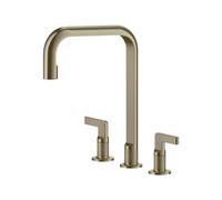Mitigeur 3 Trous Gessi Inciso 58701 149 Finox Brushed Nickel