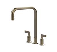 Mitigeur 3 Trous Gessi Inciso 58701 713 Antique Brass