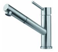 Franke Mitigeur Orbit Douchette double jet, acier inoxydable 115.0569.461