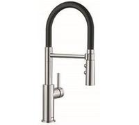 Mitigeur avec douchette inox Blanco 525792 noir G