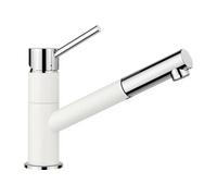 Mitigeur avec douchette Kano-S, Douchette extractible, Silgranit, 525040