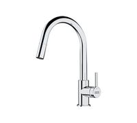 Franke Mitigeur Lina 294583 – Bec haut courbé Chrome