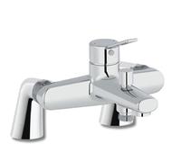 Mitigeur baignoire mécanique JACOB DELAFON Eo chromé avec colonnettes