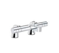 Mitigeur baignoire thermostatique Precision Get + Colonnettes Luxe chromé