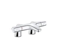 Mitigeur baignoire thermostatique Precision Trend + Colonnettes Luxe chromé