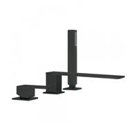 Mitigeur bain d’étagère avec douchette anticalcaire - TRES 00616103NM