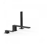 Mitigeur bain d’étagère avec douchette anticalcaire - TRES 20216101NM