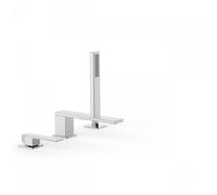 Mitigeur bain d’étagère avec douchette anticalcaire - TRES 20216103