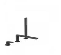 Mitigeur bain d’étagère avec douchette anticalcaire - TRES 21116103NM