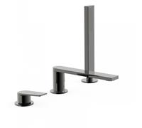 Mitigeur bain d’étagère Noir métallisé - TRES 21116101KM