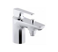 Mitigeur bain douche Aleo+ monotrou chrome + nettoyant