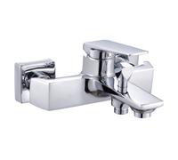 Mitigeur bain-douche AMANZI chromé pose murale inverseur manuel - THEWA AMZ30