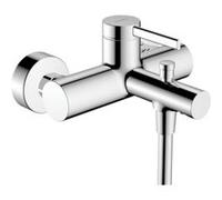 hansgrohe Zesis S Mitigeur monocommandé apparent pour bain, 2 consommateurs, saillie 175mm, 74420000, Couleur: chrome