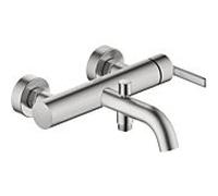 Duravit Balcoon Mitigeur monocommandé pour bain, montage apparent, BA5230000070, Couleur: acier inoxydable brossé