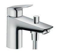 Hansgrohe Mitigeur bain/douche Logis C2 (71315000) monotrou – Cartouche à 2 vitesses – Chromé
