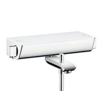 hansgrohe Ecostat - Mitigeur thermostatique de bain Ecostat Select avec 2 sorties chrome / blanc