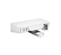 hansgrohe ShowerTablet Select - Mitigeur thermostatique de bain avec 2 sorties chrome / blanc